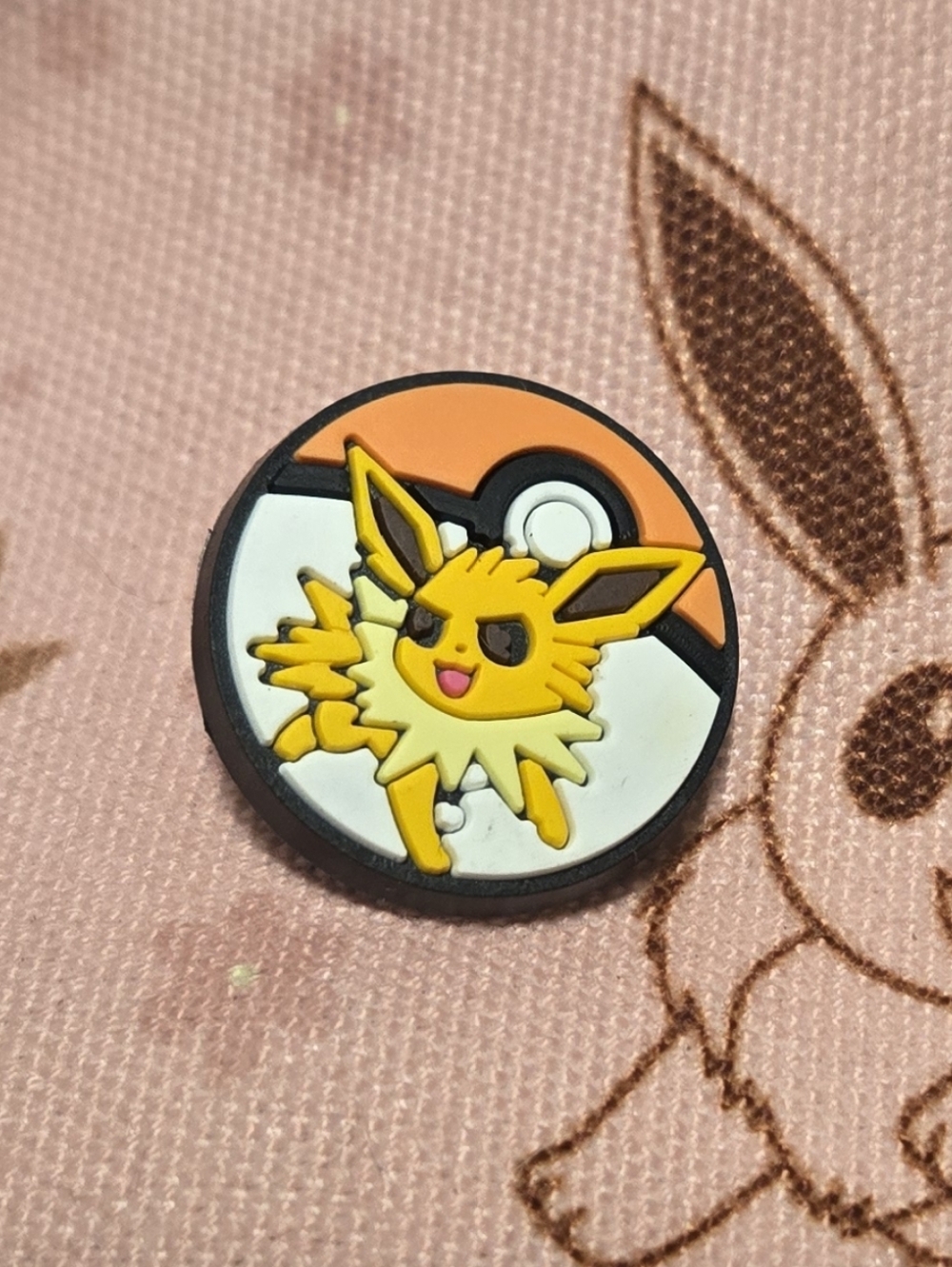 3/$10 Jolteon Pokémon Croc Charm Jibbitz Style Shoe Accessory